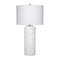 Jamie Young Trunk Polyresin Table Lamp with Linen Shade