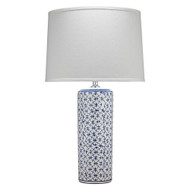 Jamie Young Vivian Ceramic Table Lamp - Blue