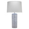 Jamie Young Vivian Ceramic Table Lamp - Blue