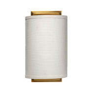 Jamie Young Riley Linen 1-Light Wall Sconce