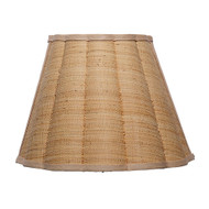 Jamie Young Scalloped 1-Light Wall Sconce - Raffia