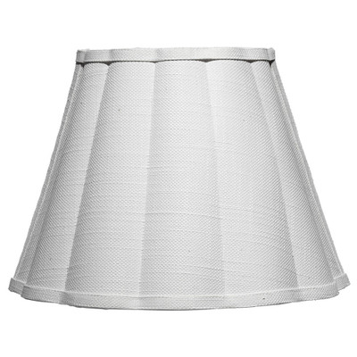 Jamie Young Scalloped 1-Light Wall Sconce - White Linen
