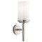 Halo Single Wall Sconce - Brushed Nickel