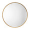 Jamie Young Refined Iron Round Extra Large Wall Mirror - Gold