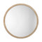 Jamie Young Riley Wood Round Wall Mirror - Extra Large