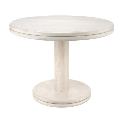 Jamie Young Bourbon Mango Wood Bistro Table - Off-White