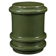 Jamie Young Reglet Ceramic Stool - Green