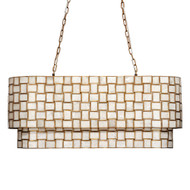 Jamie Young Premiere Faux Alabaster 7-Light Chandelier