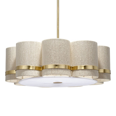 Jamie Young Carousel 4-Light Chandelier - Off-White