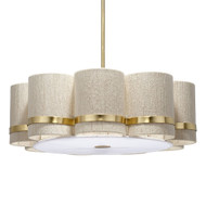 Jamie Young Carousel 4-Light Chandelier - Off-White