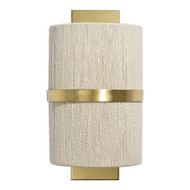 Jamie Young Carousel 1-Light Wall Sconce - Off-White
