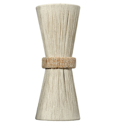 Jamie Young Corset 2-Light Wall Sconce - Off-White