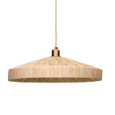 Jamie Young Parasol 1-Light Small Pendant - Natural