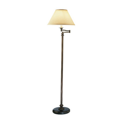 Abbey Bronze Swing Arm Floor Lamp - Victorian Bronze