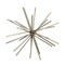 Urchin 16" Diameter Silver Leafed Iron Asterisk