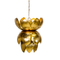 Blossom Metal Gold Leaf Pendant With Leaves