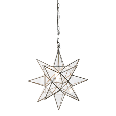 Medium Clear Star Chandelier