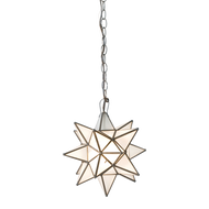 Extra Large Star Chandelier With Frosted Glass