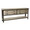 Metal Console https://cdn3.bigcommerce.com/s-nzzxy311bx/product_images//w/ Rl Top & Drawers - Shelf