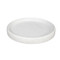 16" Round Tray - White Stone