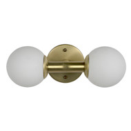 Antiope Sconce - Antique Brass Finish
