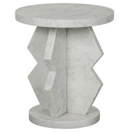 Belasco Side Table - Marble