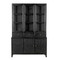 Colonial Hutch - Hand Rubbed Black
