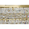 Crystal Pendant - Large - Antique Brass Finish image 2