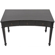 Curba Desk - Hand Rubbed Black