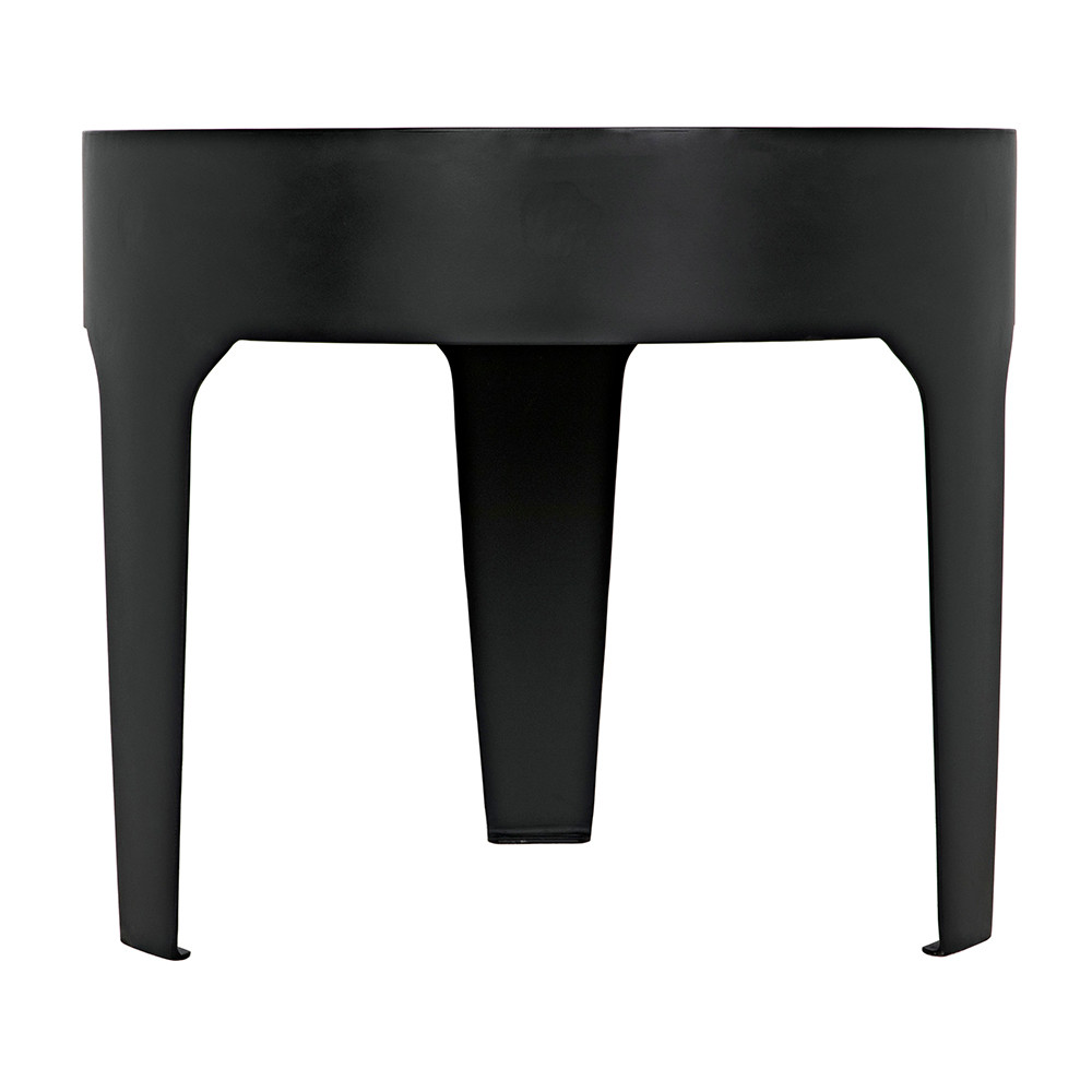 Noir Cylinder Side Table - Thumbnail 2