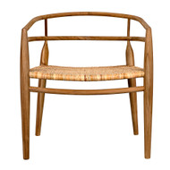 Finley Chair w/ Rattan - Teak