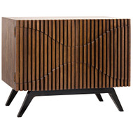 Illusion Single Sideboard w/ Metal Base