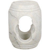 Legend Stool - White Stone