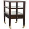 Lesly Side Table - Distressed Brown