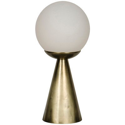 Merle Table Lamp - Antique Brass Finish