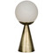 Merle Table Lamp - Antique Brass Finish