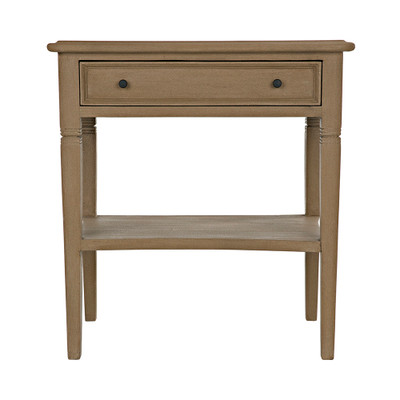 Oxford 1 Drawer Side Table - Weathered