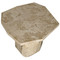 Polyhedron Side Table - White Marble