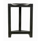 Saddle Counter Stool - Hand Rubbed Black