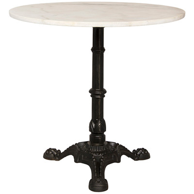 Theresia Side Table - Cast Iron and Stone