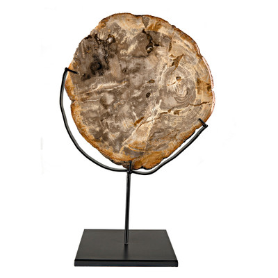 Wood Fossil w/ Stand - 12"