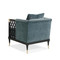 Lattice Entertain You - Upholstered Velvet Chair with Lattice Detail image 2