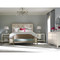 Sleeping Beauty - Upholstered Bed with Taupe Fretwork Detail - King image 3