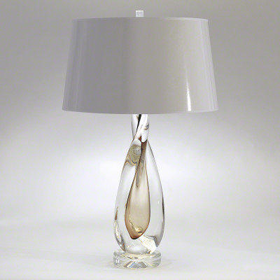 Amber Twisted Art Glass Lamp https://cdn3.bigcommerce.com/s-nzzxy311bx/product_images//w/Silk Shade