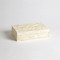 Studio A Chiseled Bone Storage Box - Med