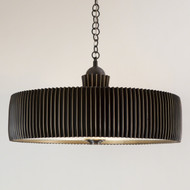 Studio A Crimp Chandelier - Bronze
