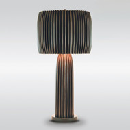 Studio A Crimp Table Lamp - Bronze