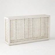 Studio A Driftwood Lattice Console