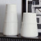 Linen Vase - Soft White - Med
