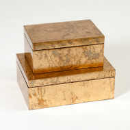 Luxe Gold Leaf Box - Lg
